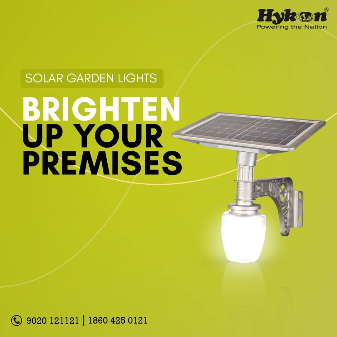 Hykon Solar Garden Light Suppliers in Aurangabad